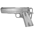 45 Automatic  Enameled Belt Buckle